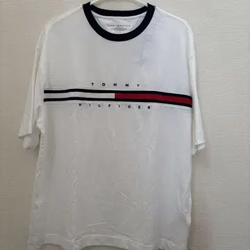 TOMMY HILFIGER 스트라이프 티셔츠 M