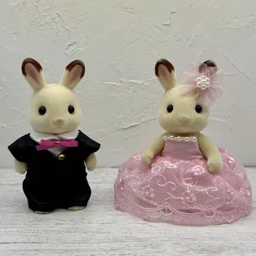 실바니안 패밀리 핸드메이드 웨딩드레스 세트