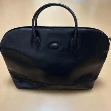 MAXIMA 블랙 가죽 비즈니스 백