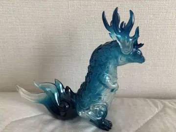 린카쿠 소프트 비닐 키리코 블루 헤더 사인 포함