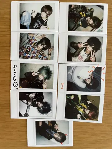 뮤지션 폴라로이드 사진 10매 세트