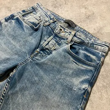 [ ZARA MAN ] 자라 맨 크러쉬 가공 스트레치 스키니 데님 팬츠