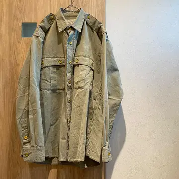 HOUSTON L U.S AIR FORTH 오버 사이즈 밀리터리 셔츠