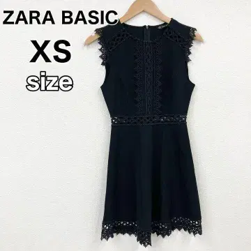 ZARA 자라 베이직 슬리브리스 원피스 파티 드레스 미니 원피스