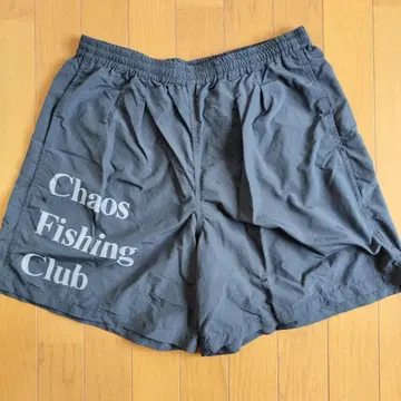 Chaos Fishing Club 숏팬츠 블랙 하프 팬츠