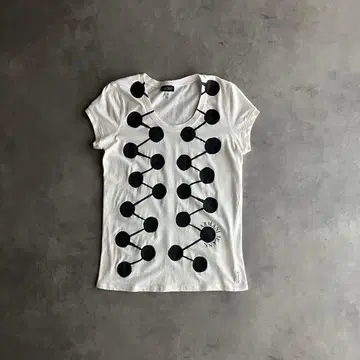 armani jnans archive y2k tee 티셔츠 피치T