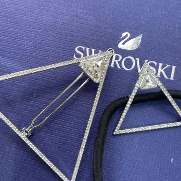 Swarovski 스와로브스키 머리끈, 핀 2세트