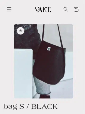 VAKT.bag S / BLACK SHISHIKUI