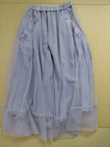 [새상품급] 시니컬 데님 샤샤 스커트