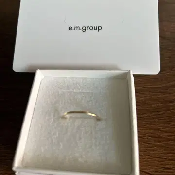 e.m.group 심플 반지 SV925 사이즈 13호