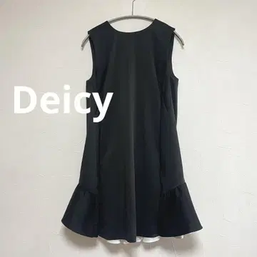 deicy 프릴 원피스 블랙 여성용 F