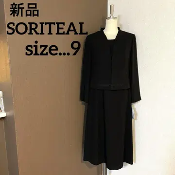 새상품 SORITEAL 블랙 포멀 앙상블풍 원피스 예복