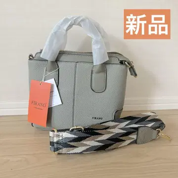 새상품 FIRANO 그린 가죽 핸드백 숄더백