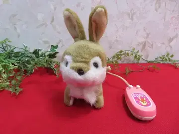 6ee286 이와야 리모컨으로 산책 깡총깡총 롯피 토끼