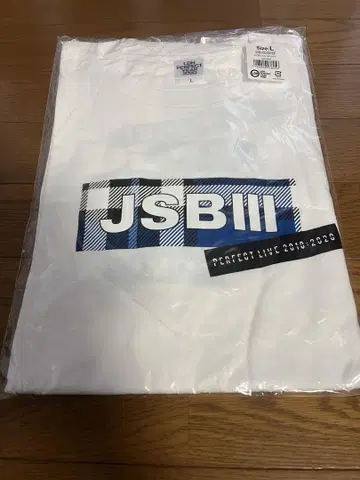 새상품 3대째 JSB PERFECT LIVE 2010-2020년 T셔츠