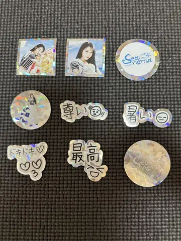 익명 배송 1세트 한정! Moonbyul Sea;nema 스티커 세트