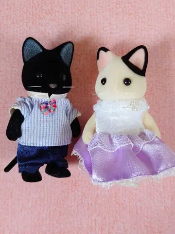 실바니안 패밀리 차콜 고양이