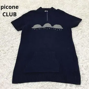 picone 피코네클럽 캐시미어 혼방 니트 튜닉 스웨터