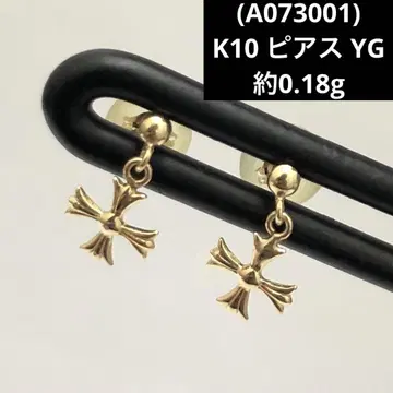 (A073001) K10 귀걸이 YG 10금 액세서리