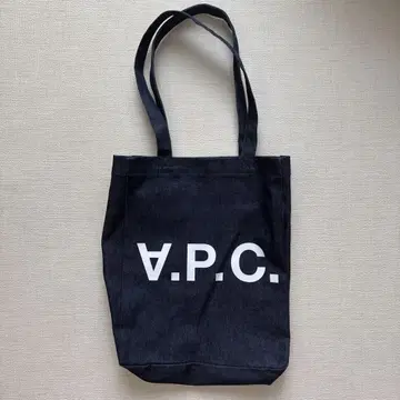 A.P.C. 로고 토트백 데님(정품)