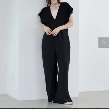 [ 카스타네 ] 당일 발송 가능 사이즈 0 개더 올인원 블랙