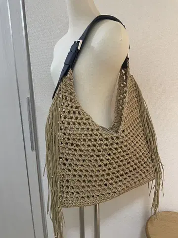ALLSAINTS 프린지 바스켓백 미사용
