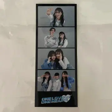 ONELOVEONEHEART 후지사키 미도리 깃털 스티커