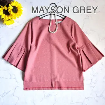 [ 새상품급 ] MAYSON GREY 소매 프릴 블라우스