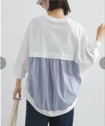 lupilien 루피리앙 접촉 냉감 돌먼 개더 풀오버 넉넉한 핏