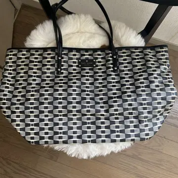 kate spade 토트백 블랙 화이트