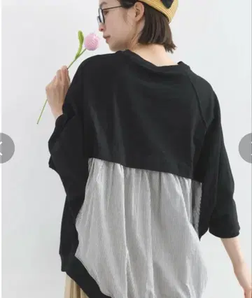 lupilien 루피리앙 접촉 냉감 돌먼 개더 풀오버 넉넉한 핏