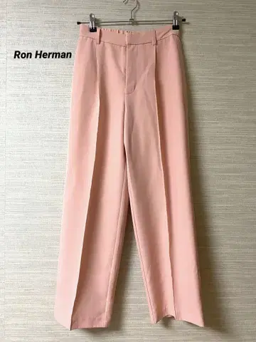 RonHerman 론 헤르만 센터 프레스 팬츠 핑크 팬츠