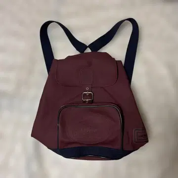 미사용 LACOSTE 라코스테 백팩 복조리형