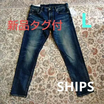 [택 포함 새상품] SHIPS 쉽스 테이퍼드 데님 L 사이즈