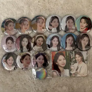 niziu 아야카 캔뱃지
