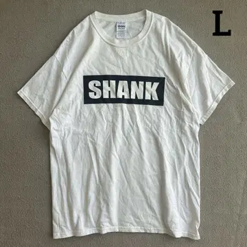 SHANK 밴딩 티셔츠 화이트 L 사이즈