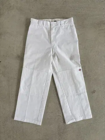 Dickies 더블니 화이트