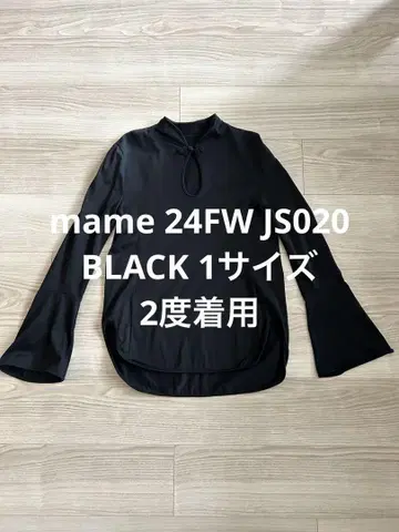 mame kurogouchi 티셔츠 BLACK 1
