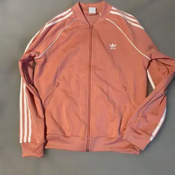 adidas 핑크 집업 저지 US M 사이즈 아디다스
