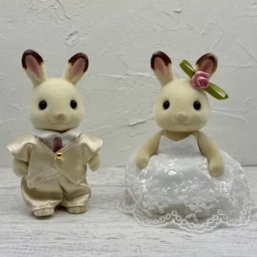 실바니안 패밀리 핸드메이드 웨딩드레스 세트