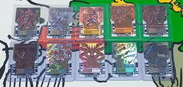 가면라이더 홀로그램 카드 10매 세트