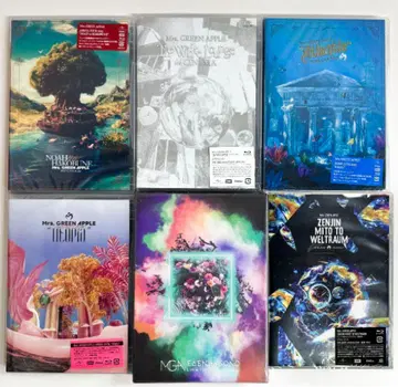 Mrs.GREEN APPLE 일반ver Blu-Ray 6매