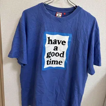 have a good time 티셔츠 XL 파랑