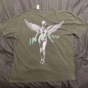 GAP NIRVANA IN UTERO 티셔츠 블랙