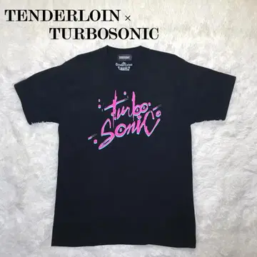 TENDERLOIN TURBOSONIC T셔츠 그래픽 로고 일본제