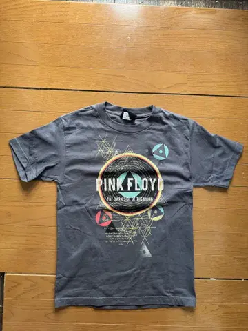 [구제 의류] PINK FLOYD 밴드 티셔츠 차콜 그레이 사이즈 S