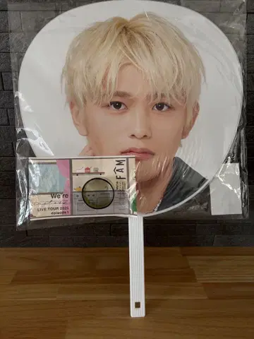 timelesz 시노즈카 다이키 부채 티켓 은색 테이프