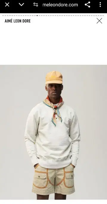 AIME LEON DORE 숏팬츠 Chive L