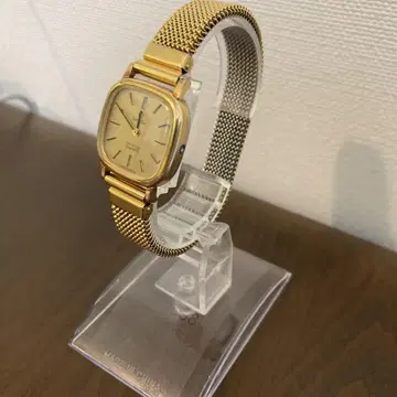 [새상품급] OMEGA DE VILLE 골드 쿼츠 시계 #31