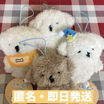 후왓쵸 마스코트 봉제인형 이누요시 코다마 전 4종 세트